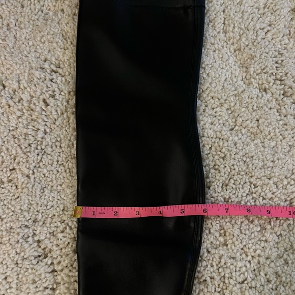 Steve Madden Tanzee Black Tall Knee High Block Heel Boots Size 8 - Picture 11 of 12